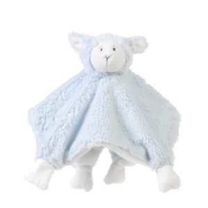 Knuffeldoekje Lammy blauw