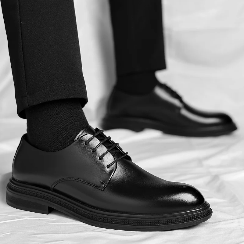 Men Business Elevator Oxfords Shoes 3 / 6 / 8 cm - Afbeelding 5