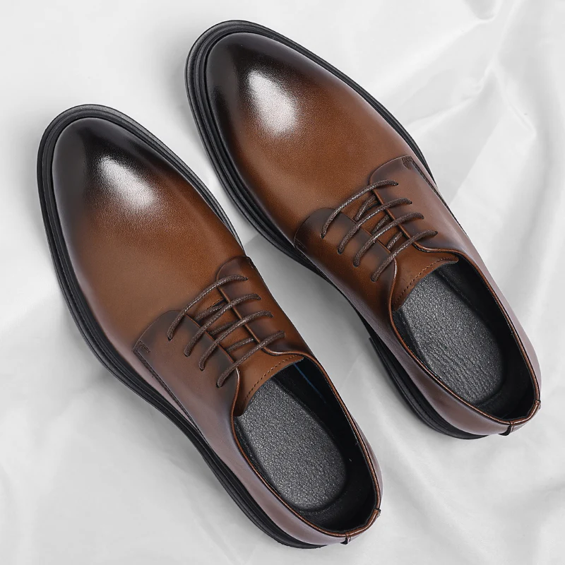 Men Business Elevator Oxfords Shoes 3 / 6 / 8 cm - Afbeelding 4