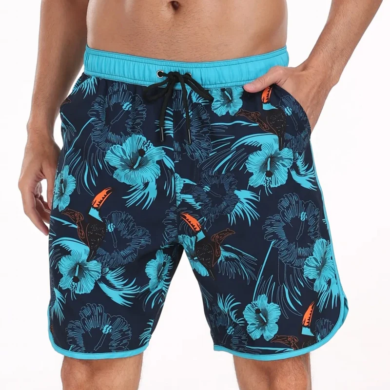 Men Beach Pants Casual Vacation Printed Short - Afbeelding 4