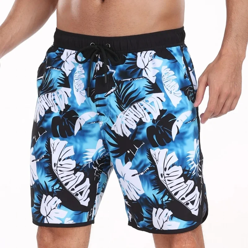 Men Beach Pants Casual Vacation Printed Short