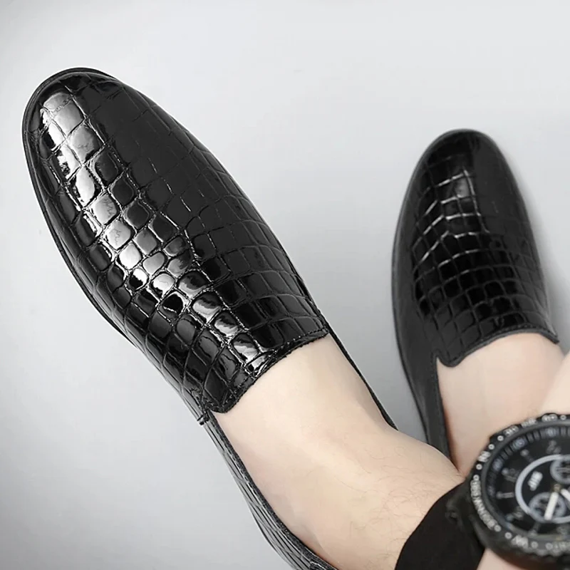 Formal Lazy Social Fashion Men Elevator Shoes - Afbeelding 9