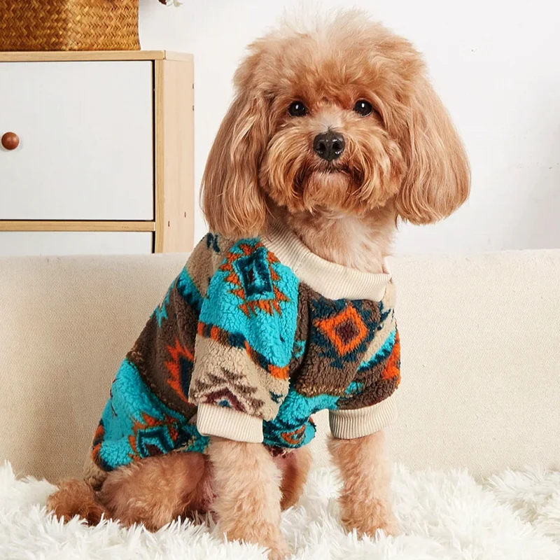 Woolen Sweater For Small Dogs Warm Fleece