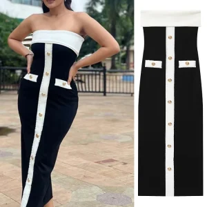 Sexy Backless Corset Dress Woman Party Dresses