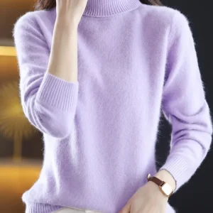 Winter Women Mink Cashmere Sweater