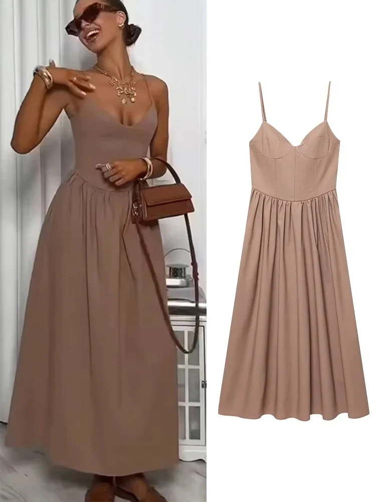 Sexy Backless Long Dresses - Afbeelding 2