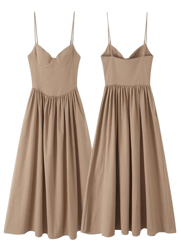 Sexy Backless Long Dresses - Afbeelding 3