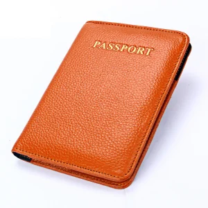 Genuine Leather Passport Cover Passport Holder