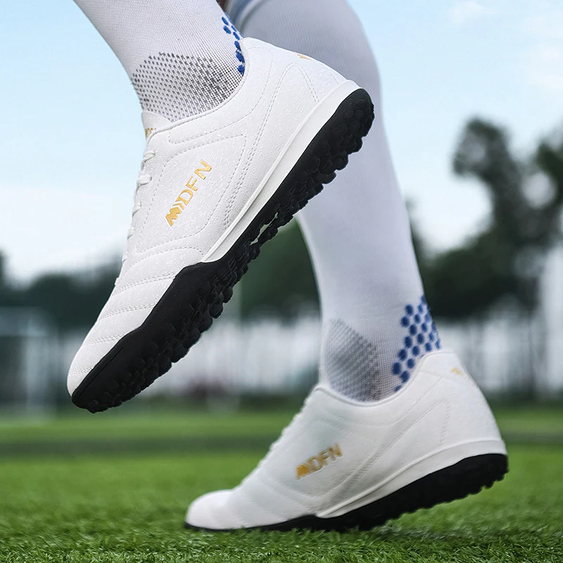 Hot White FG/TF Soccer Shoes - Afbeelding 4