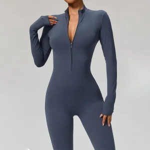 Long Sleeves Zipper Sportswear