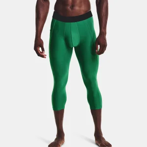 Men Compression 3/4 Leggings Elastic Trousers