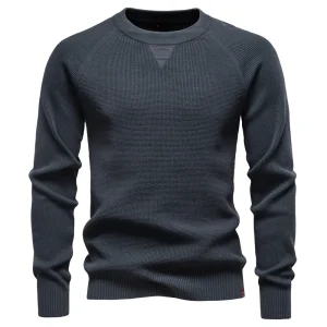 Men Henley Collar Polo Shirt Raglan Sleeve Cloth