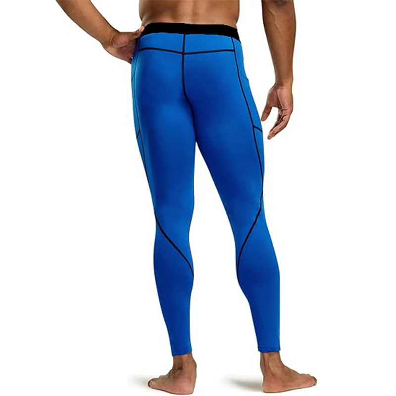 Men Running Leggings Quick Dry Gym Sport Tights - Afbeelding 3
