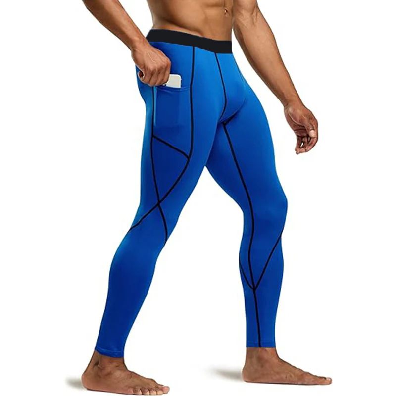 Men Running Leggings Quick Dry Gym Sport Tights - Afbeelding 9