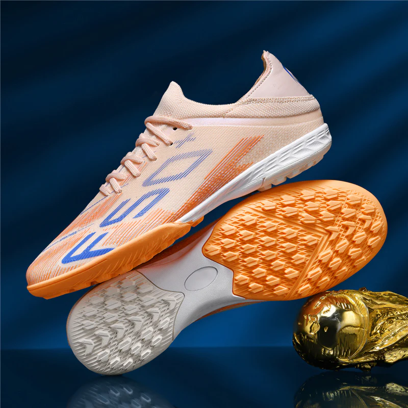 Men Soccer Shoes Firm Groud and Outdoor Lawn Sneakers - Afbeelding 2