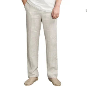 Summer Loose Breathable Drawstring Tatting Trousers