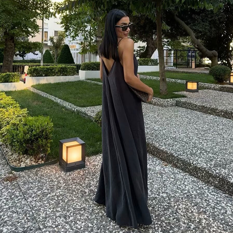 Sexy Backless Maxi Dress Elegant Light and breezy Dress - Afbeelding 5