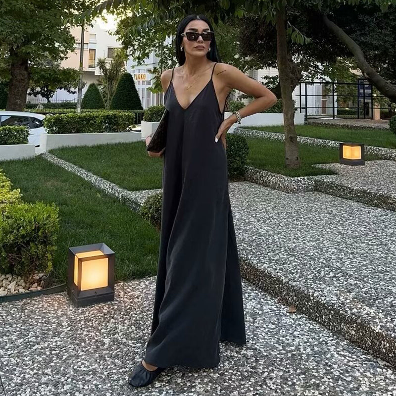 Sexy Backless Maxi Dress Elegant Light and breezy Dress - Afbeelding 8