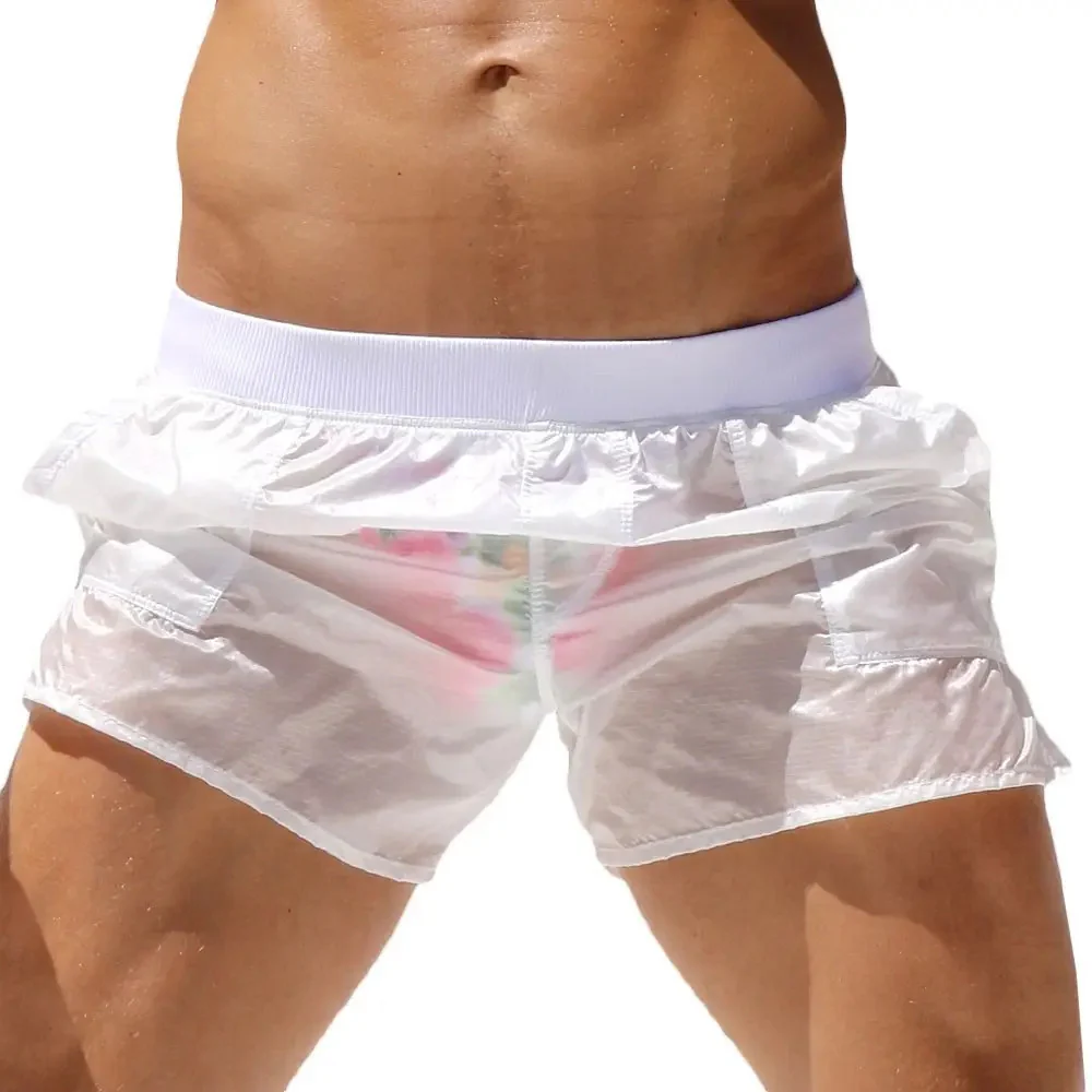 Sexy Swimming Trunks Fully Transparent Briefs Boxer - Afbeelding 3