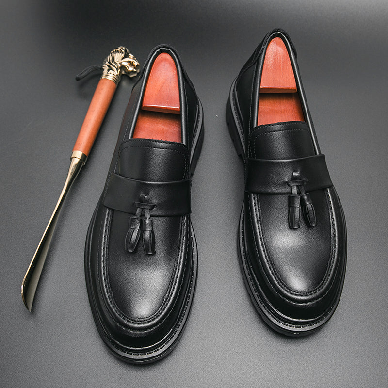 Tassel Loafers Men Slip-on Comfortable Platform - Afbeelding 3