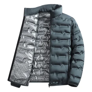 Winter Casual Warm Men Hiking Down Jacket