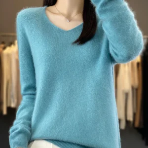 Wool Sweater Cashmere Pullover