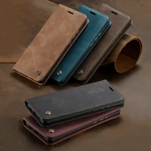 Xiaomi Mi12 Lite Retro Magnetic Wallet Leather Case